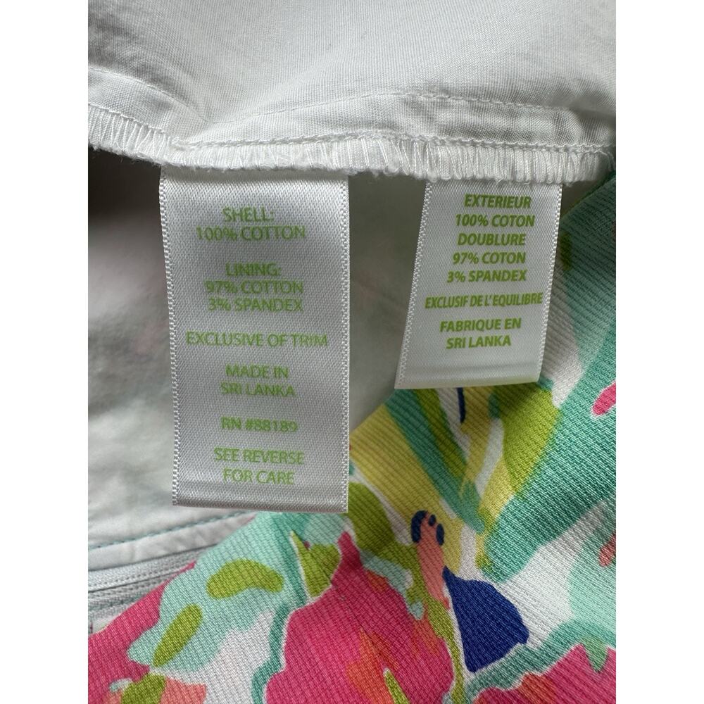 Lilly Pulitzer Womens Rhea Mini Skirt Skort in Casa Banana Tropical Size 12 - Picture 7 of 8